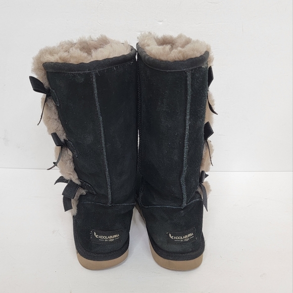 Women’s Victoria Tall Black Koolaburra By UGG Boots Size 8 - Picture 8 of 10
